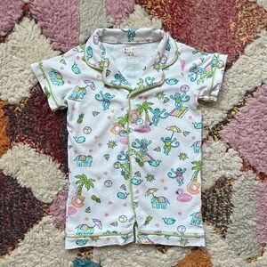 Roller Rabbit “Pool Party” Short Sleeve Polo Onesie - Size 6-9 Months